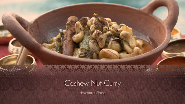 Cashew nut curry from My Sri Lanka