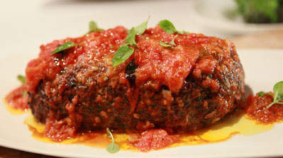 Meat loaf with tomato sauce - My Family Feast