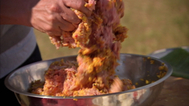 Minced pork satay