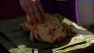 Roast duck In banana leaf